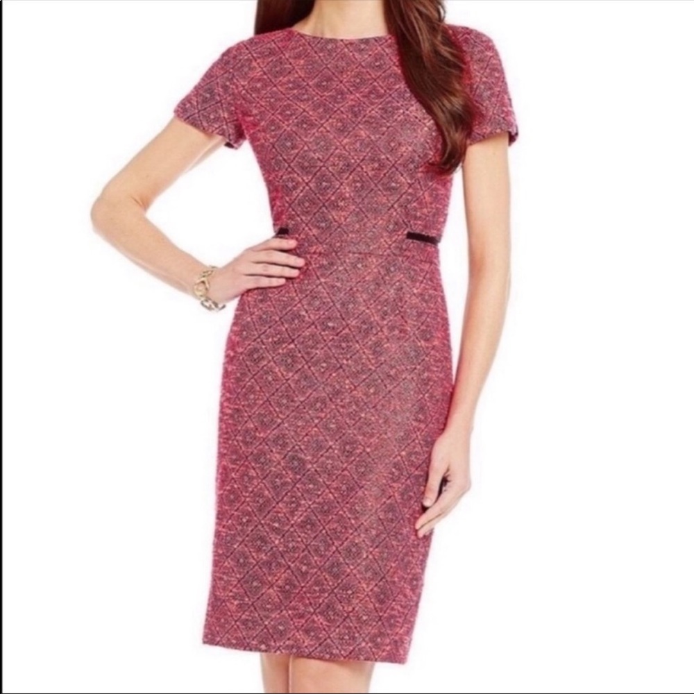 Antonio Melani Loryanne Tweed Sheath Dress